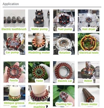 Electric Motor Copper Wire Stator Machine
